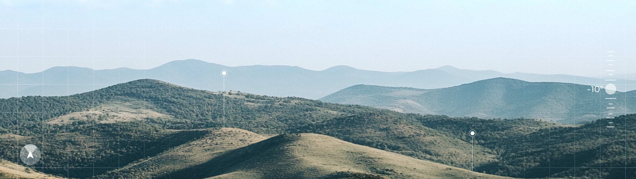 Surveyed terrain